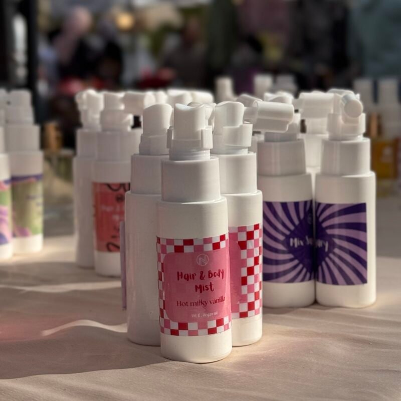 HAIR & BODY MIST - HOT milky vanilla