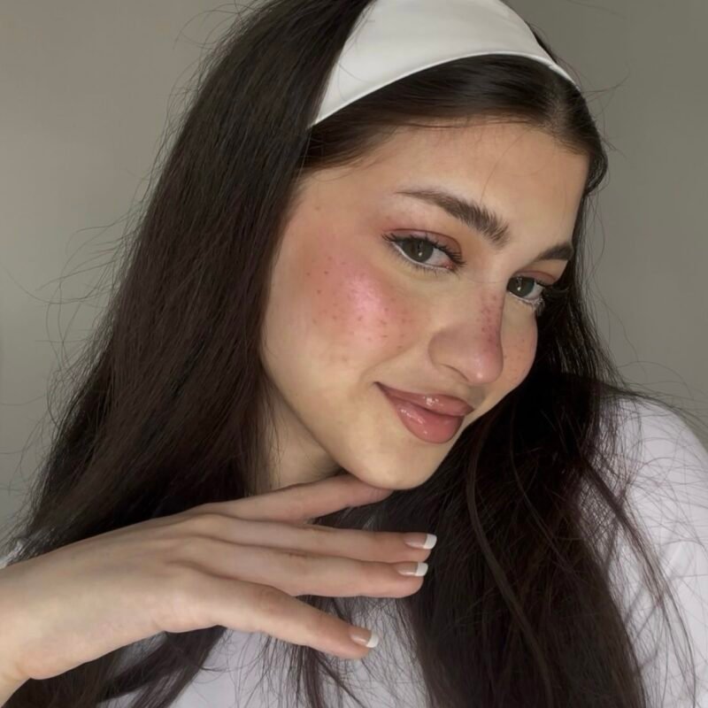 Lipgloss- brush full size 10 ml - Pastel pink