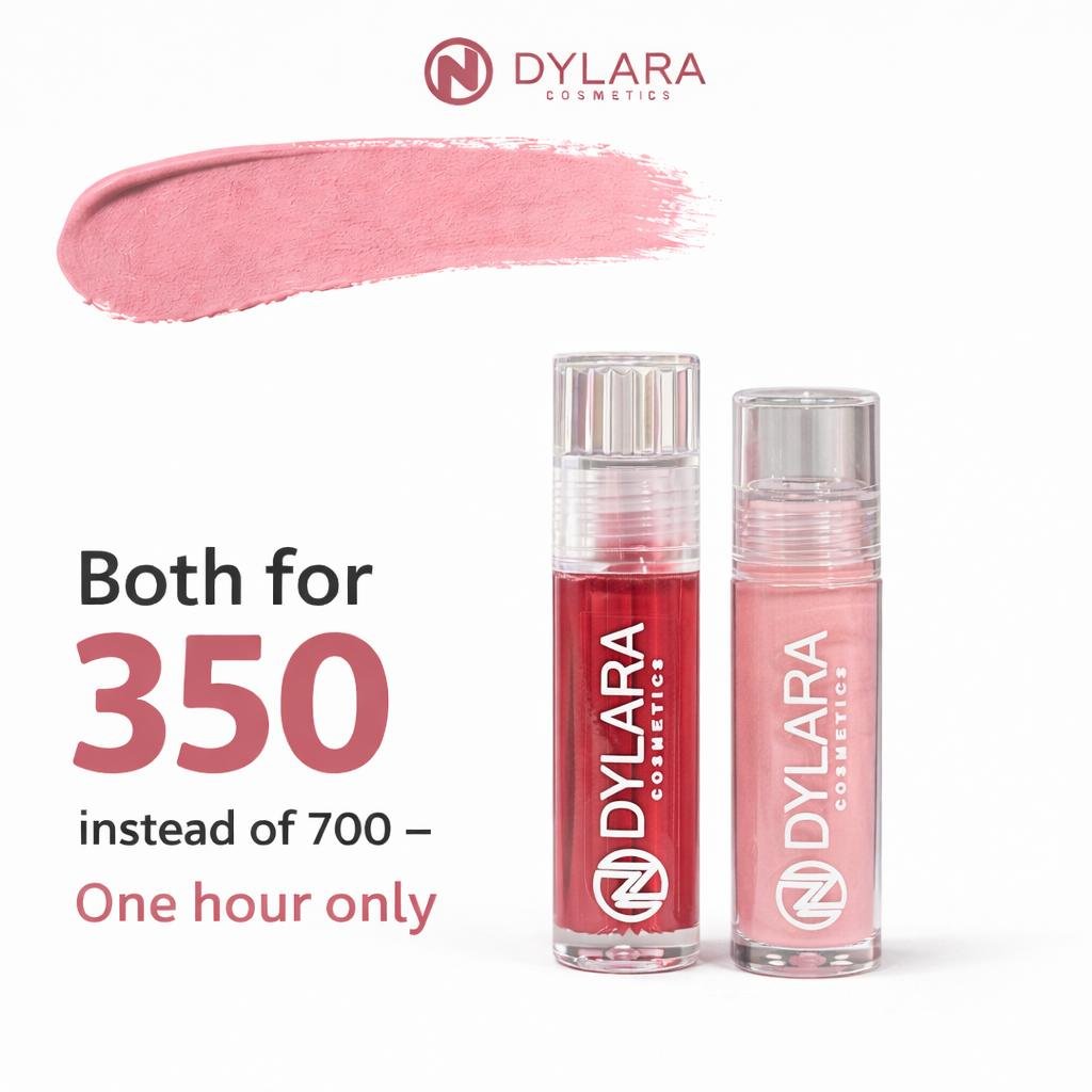 Blusher + lipgloss bundle 💌